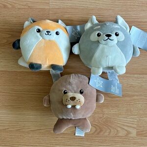 Cute Animal Plush Toy Set